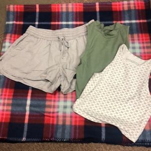 Shorts/tanks -$20 for all 3 items